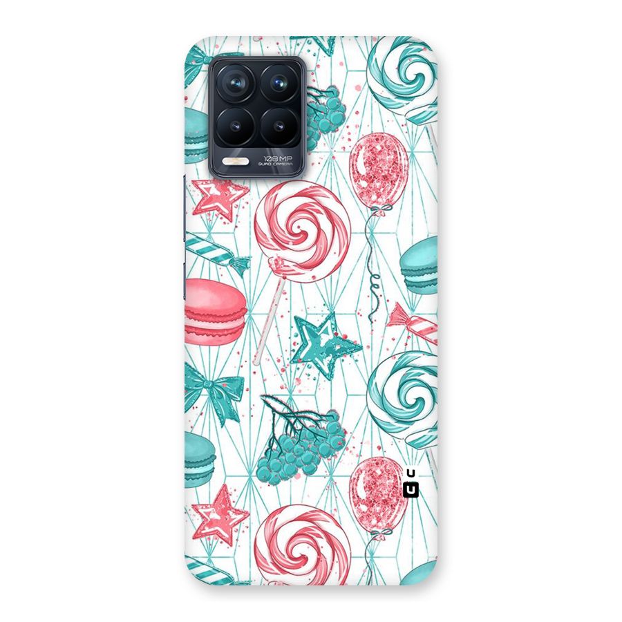 Candies And Macroons Back Case for Realme 8 Pro