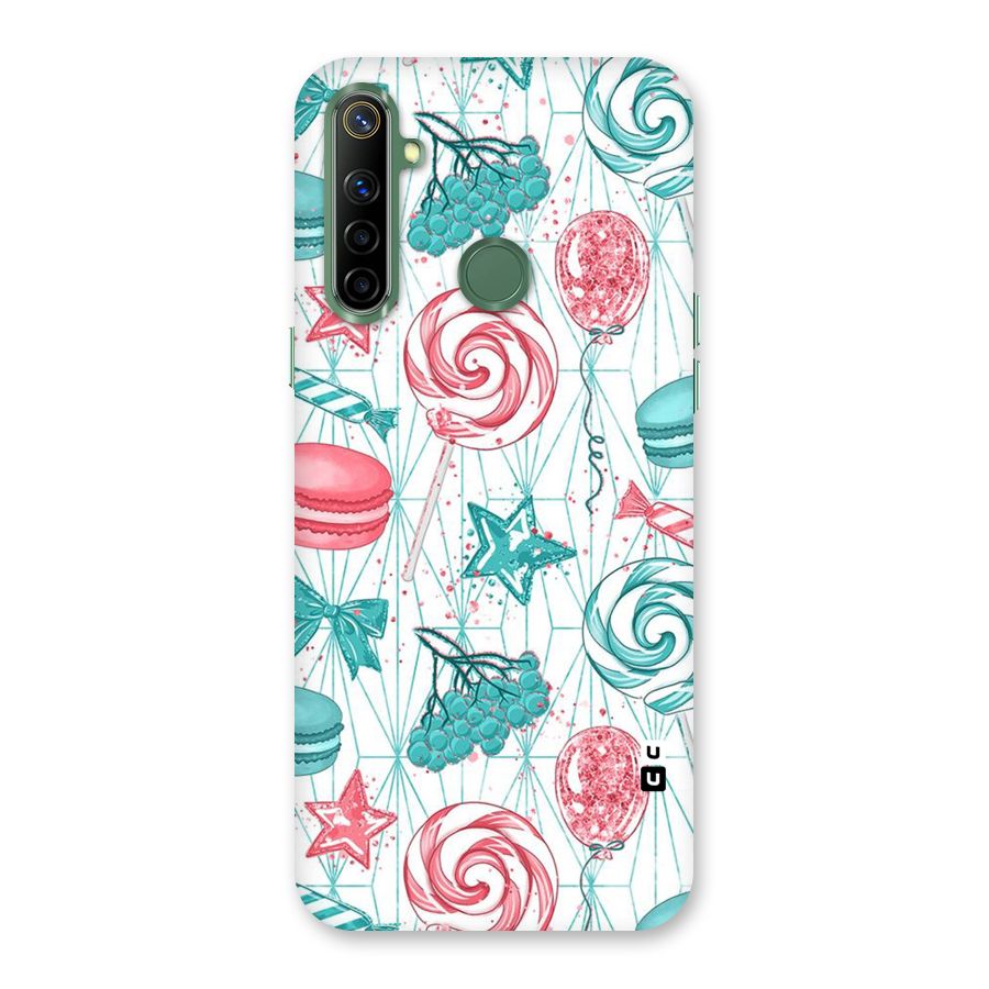 Candies And Macroons Back Case for Realme Narzo 10