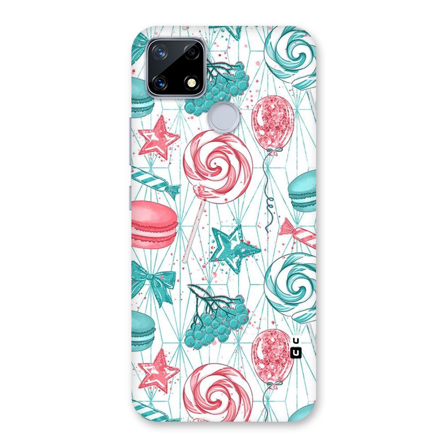 Candies And Macroons Back Case for Realme Narzo 20