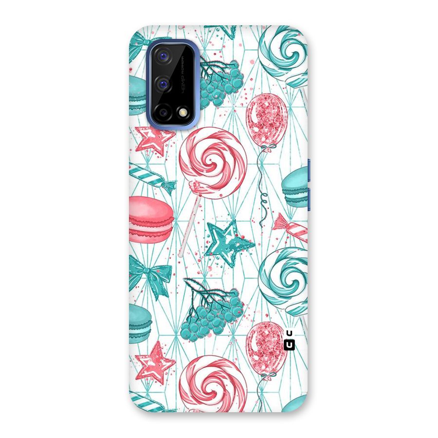 Candies And Macroons Back Case for Realme Narzo 30 Pro
