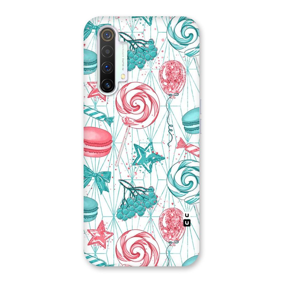 Candies And Macroons Back Case for Realme X3