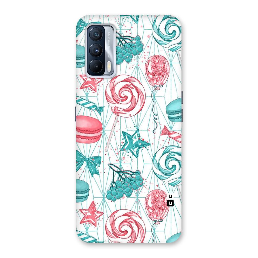 Candies And Macroons Back Case for Realme X7