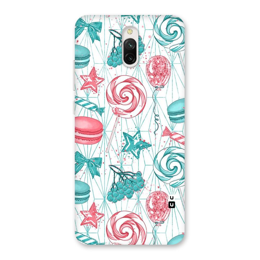 Candies And Macroons Back Case for Redmi 8A Dual