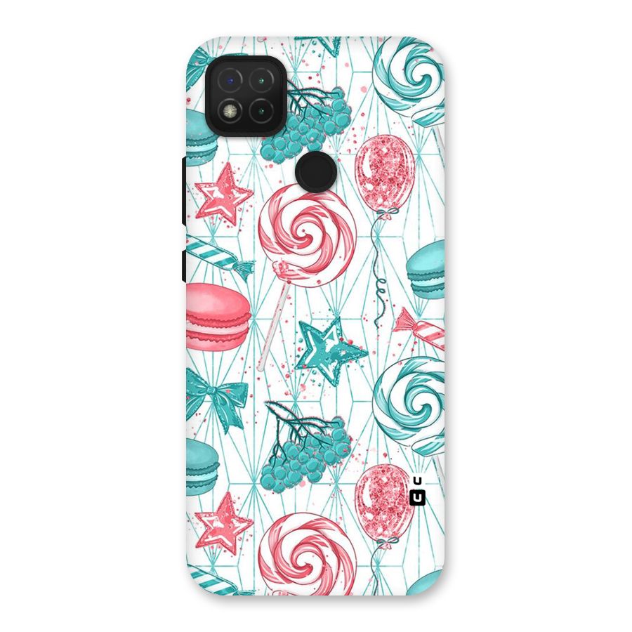 Candies And Macroons Back Case for Redmi 9