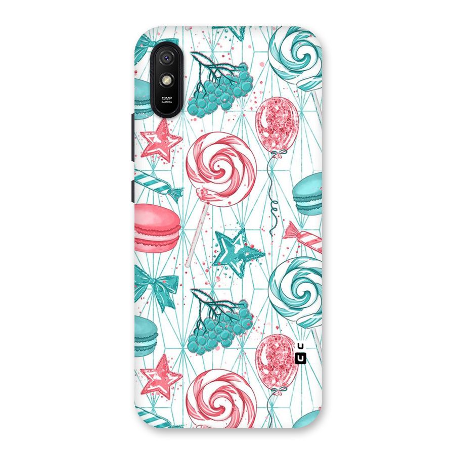 Candies And Macroons Back Case for Redmi 9i