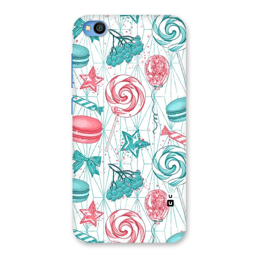 Candies And Macroons Back Case for Redmi Go