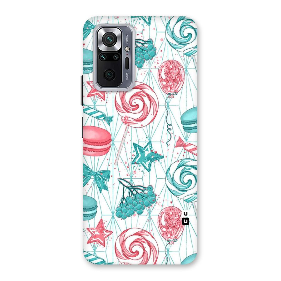 Candies And Macroons Back Case for Redmi Note 10 Pro