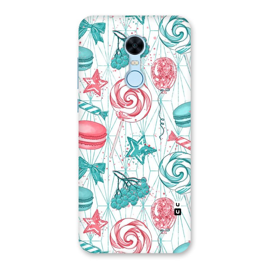 Candies And Macroons Back Case for Redmi Note 5