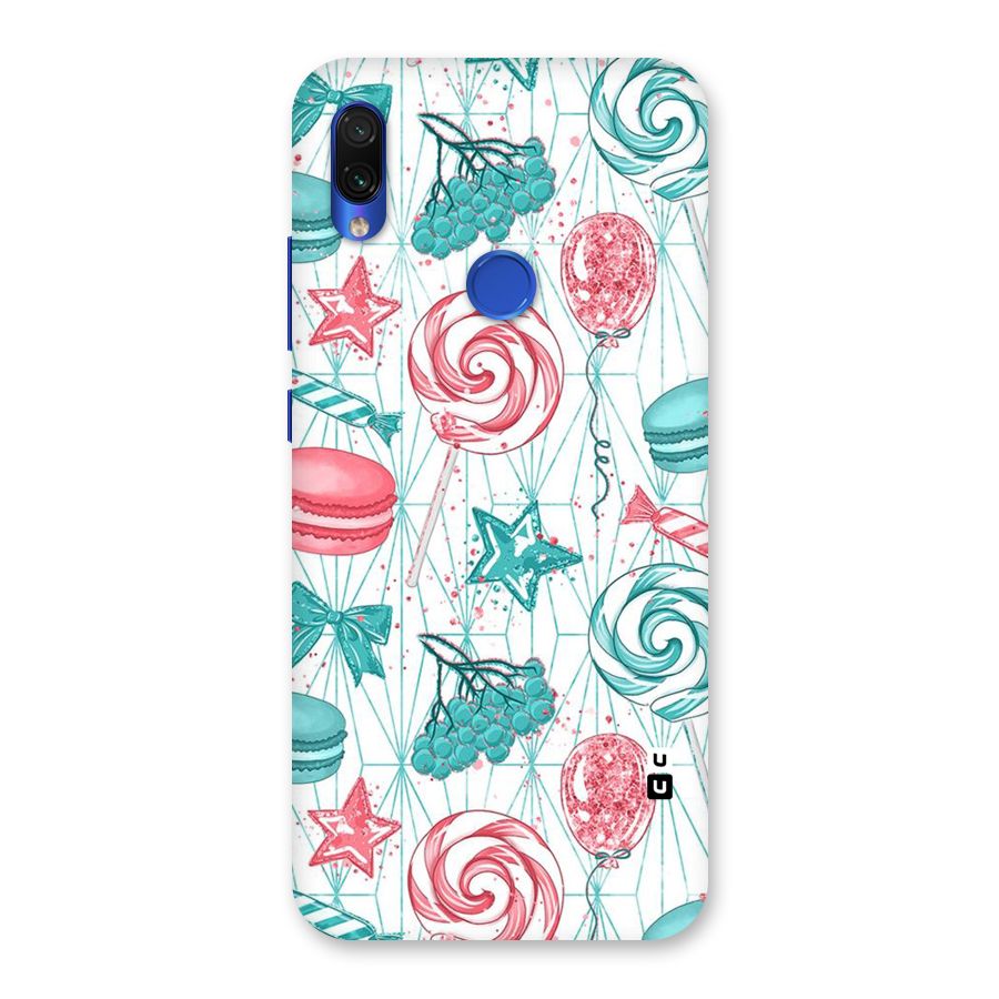 Candies And Macroons Back Case for Redmi Note 7S