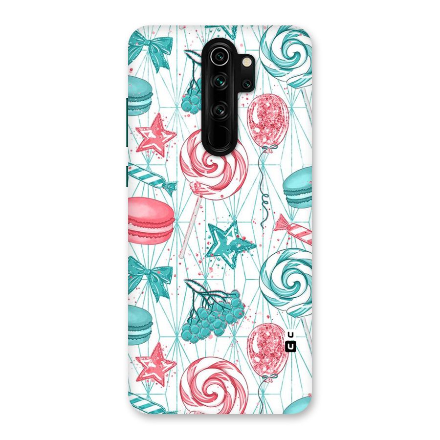 Candies And Macroons Back Case for Redmi Note 8 Pro