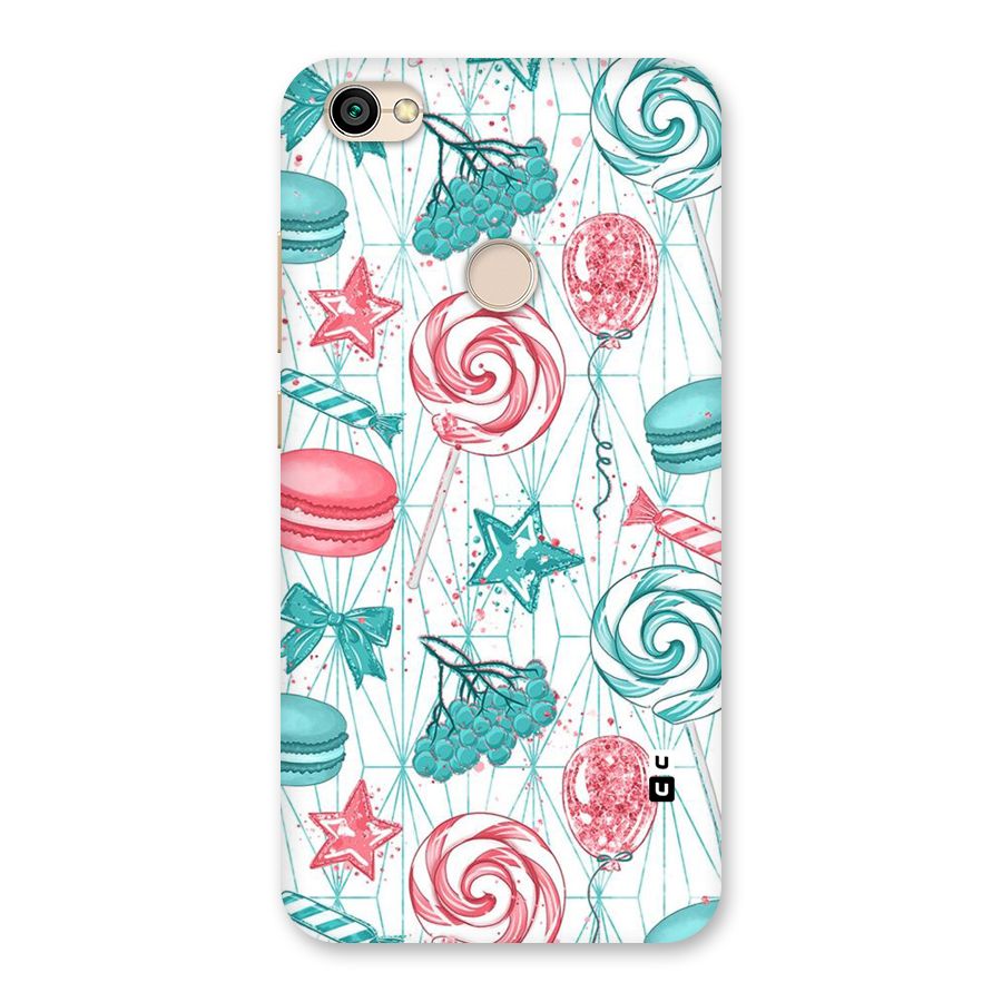 Candies And Macroons Back Case for Redmi Y1 2017