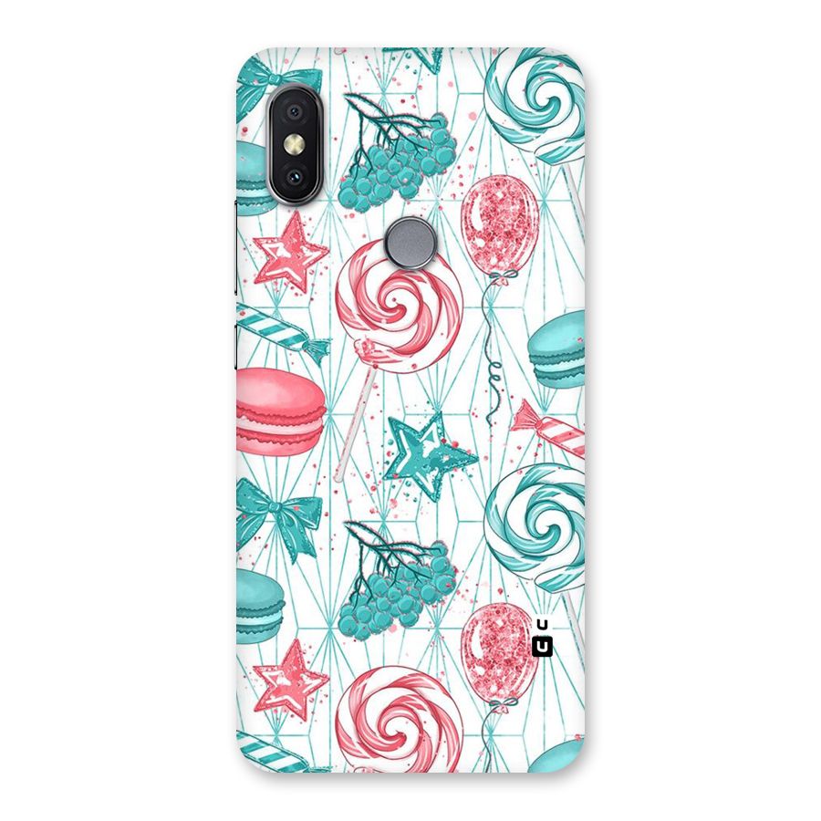 Candies And Macroons Back Case for Redmi Y2
