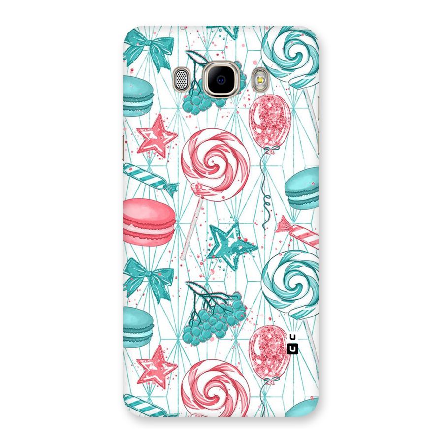 Candies And Macroons Back Case for Samsung Galaxy J7 2016