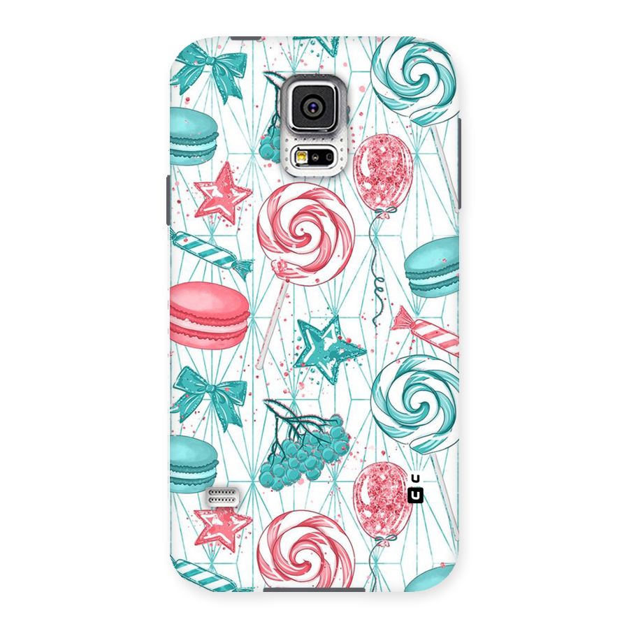 Candies And Macroons Back Case for Samsung Galaxy S5