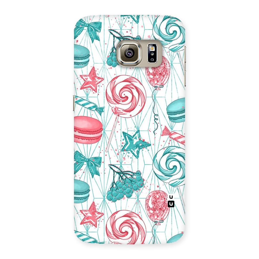 Candies And Macroons Back Case for Samsung Galaxy S6 Edge