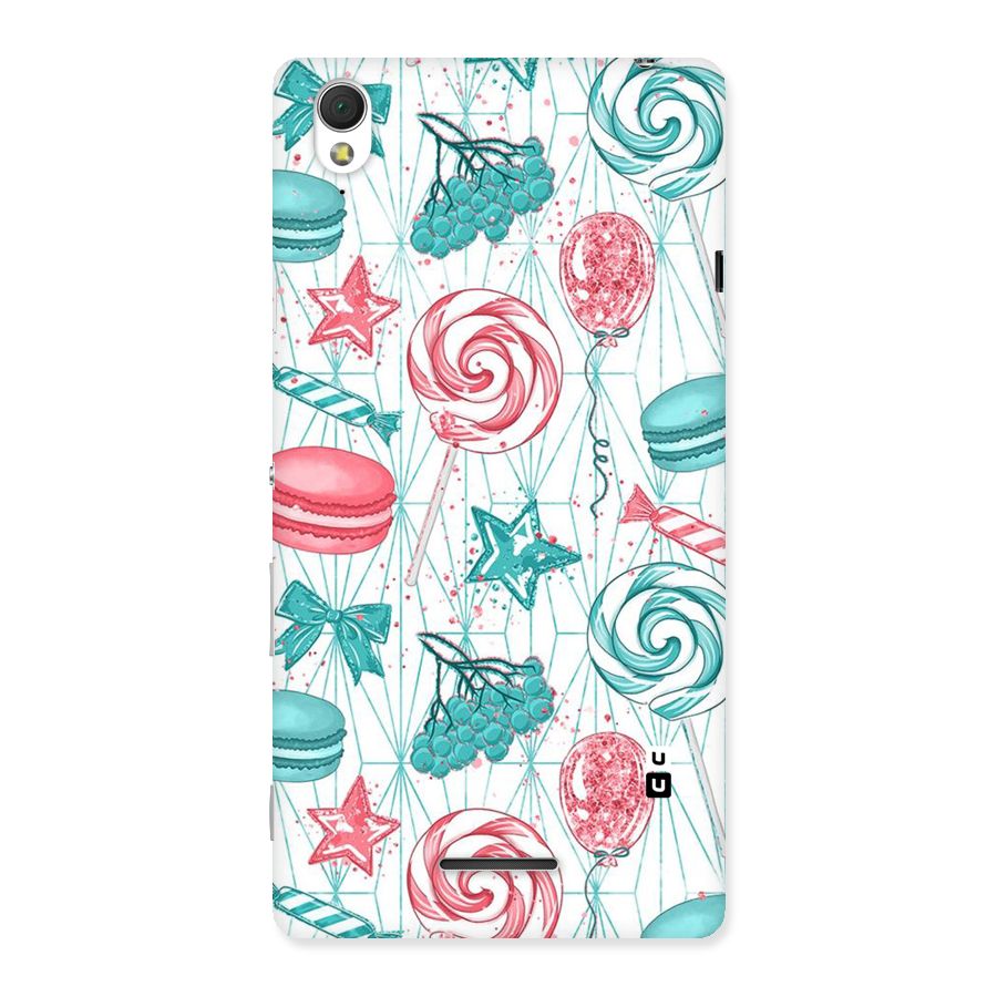 Candies And Macroons Back Case for Sony Xperia T3
