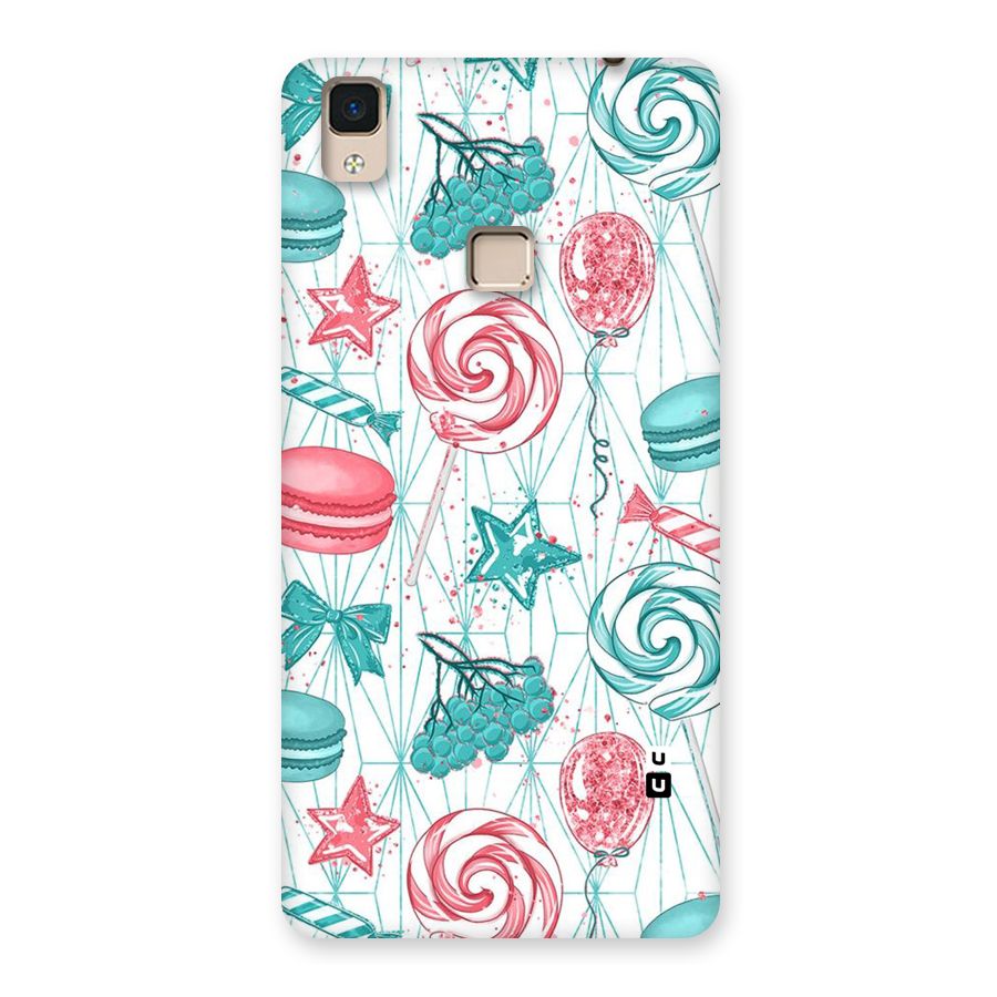 Candies And Macroons Back Case for V3 Max