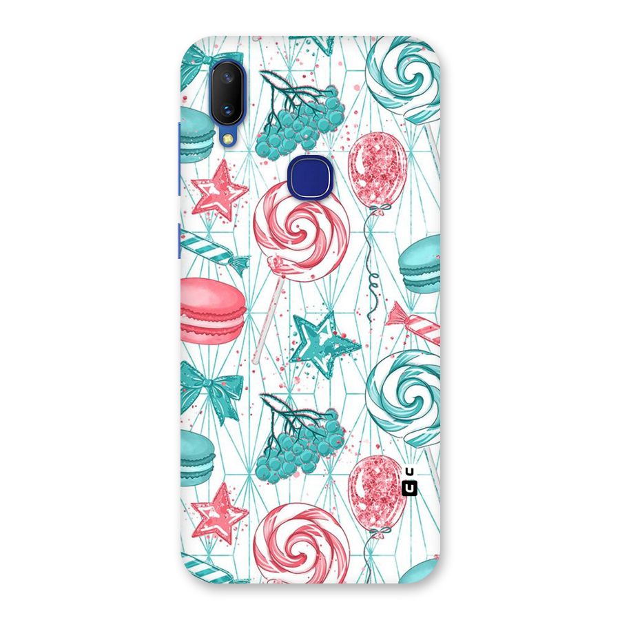 Candies And Macroons Back Case for Vivo V11
