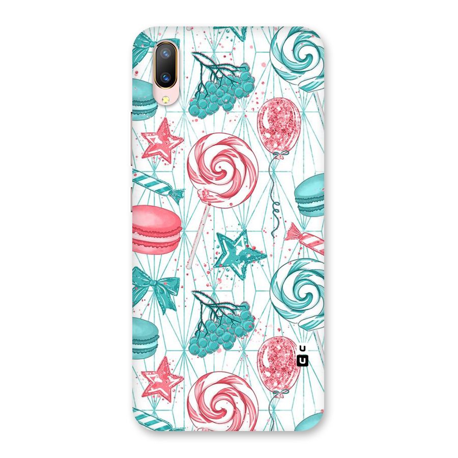 Candies And Macroons Back Case for Vivo V11 Pro
