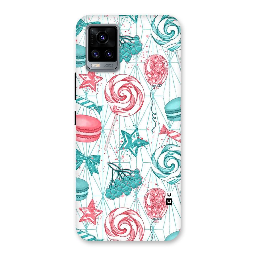 Candies And Macroons Back Case for Vivo V20
