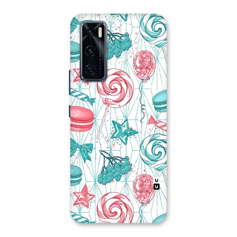 Candies And Macroons Back Case for Vivo V20 SE