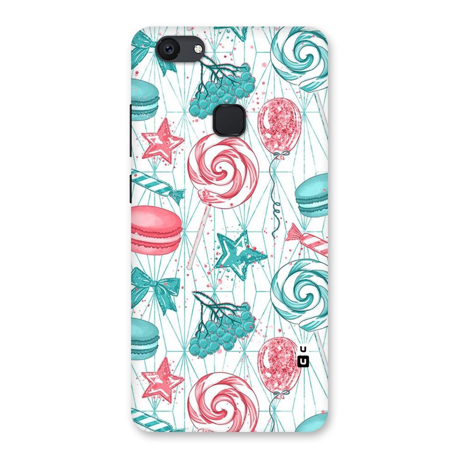 Candies And Macroons Back Case for Vivo V7 Plus