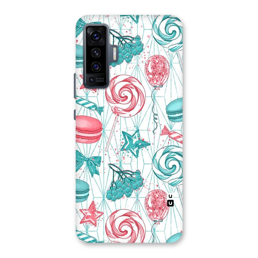 Candies And Macroons Back Case for Vivo X50