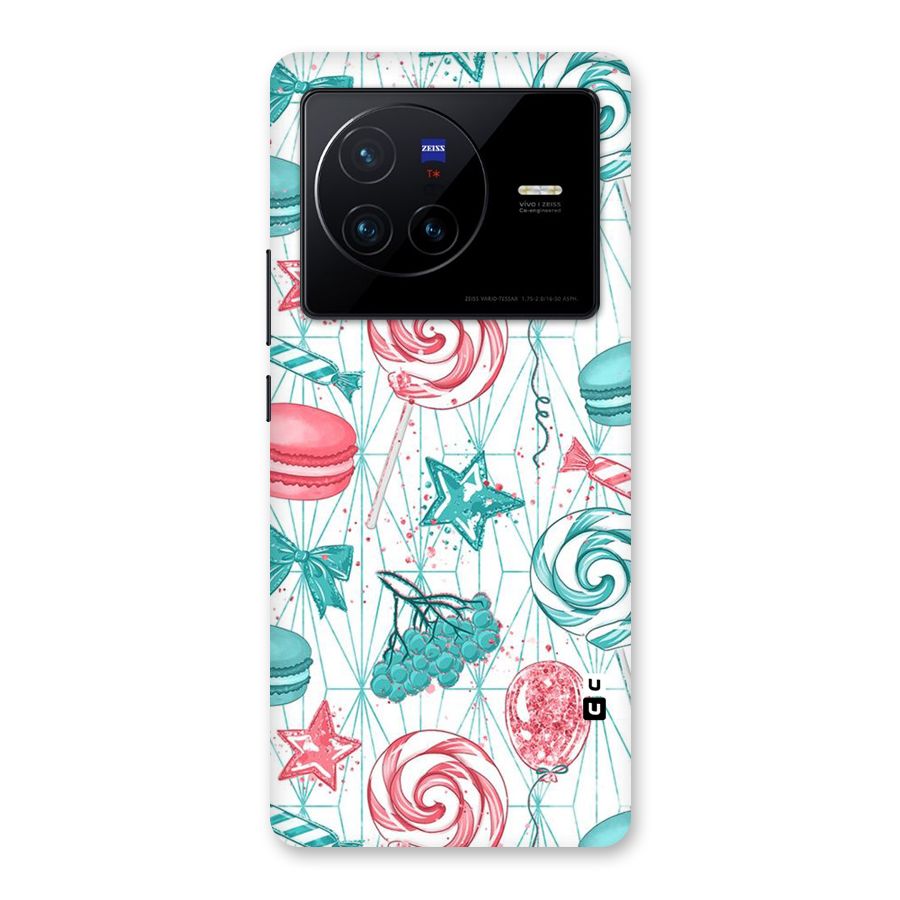 Candies And Macroons Back Case for Vivo X80