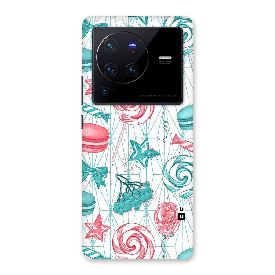 Candies And Macroons Back Case for Vivo X80 Pro