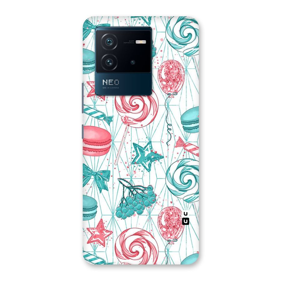 Candies And Macroons Back Case for Vivo iQOO Neo 6 5G