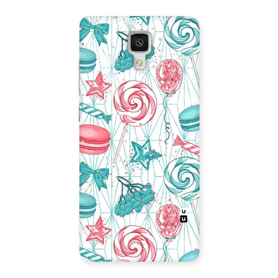 Candies And Macroons Back Case for Xiaomi Mi 4