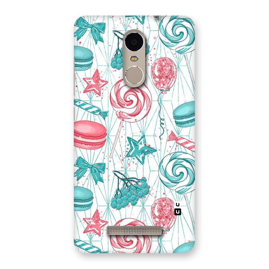 Candies And Macroons Back Case for Xiaomi Redmi Note 3