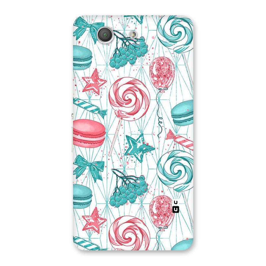 Candies And Macroons Back Case for Xperia Z3 Compact