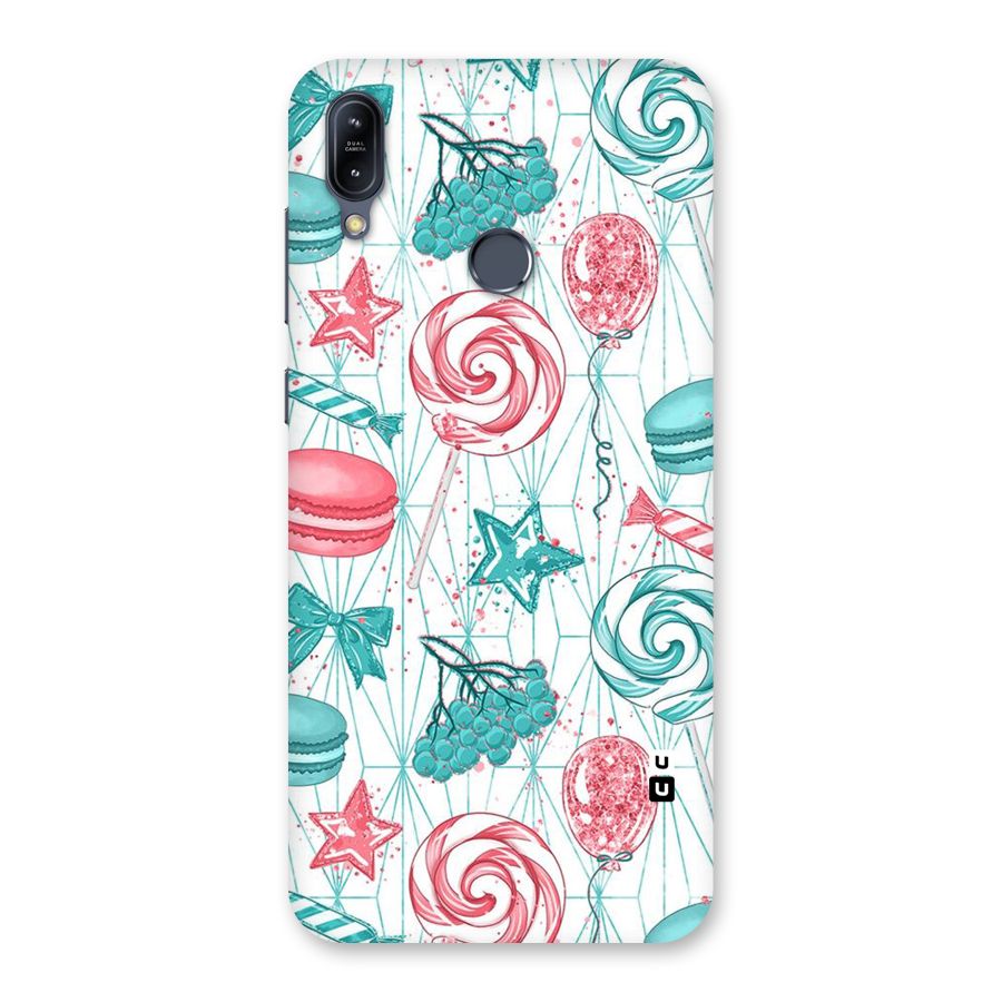 Candies And Macroons Back Case for Zenfone Max M2