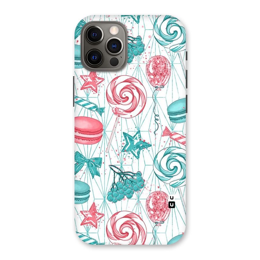 Candies And Macroons Back Case for iPhone 12 Pro
