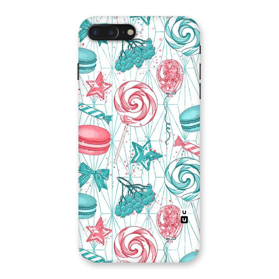 Candies And Macroons Back Case for iPhone 7 Plus