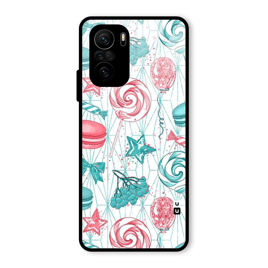 Candies And Macroons Glass Back Case for Mi 11x