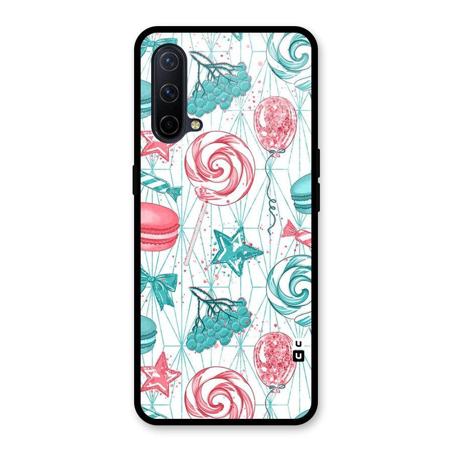 Candies And Macroons Glass Back Case for OnePlus Nord CE 5G