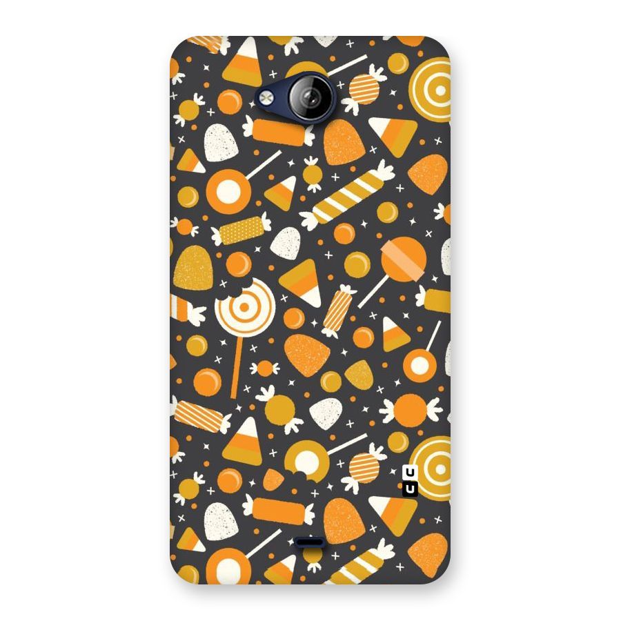Candies Pattern Back Case for Canvas Play Q355
