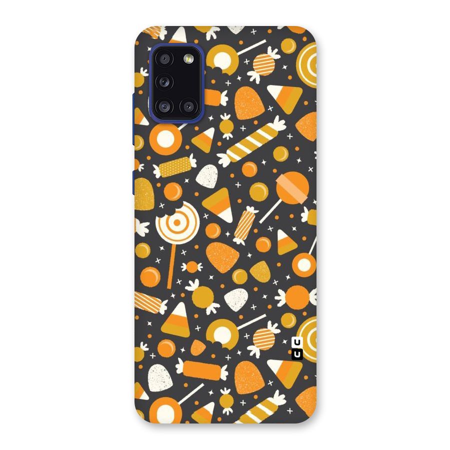 Candies Pattern Back Case for Galaxy A31