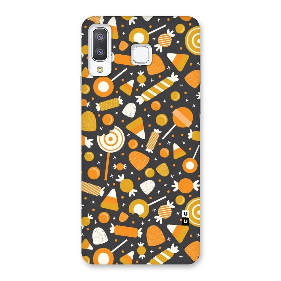 Candies Pattern Back Case for Galaxy A8 Star