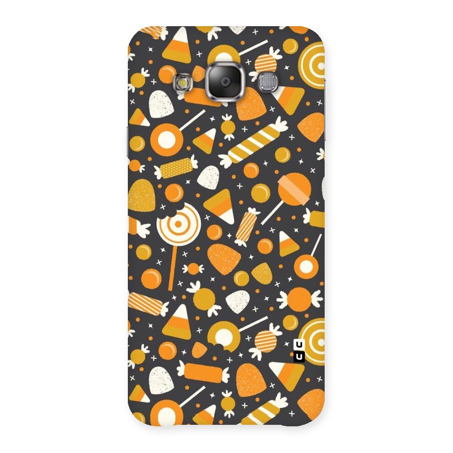 Candies Pattern Back Case for Galaxy E7