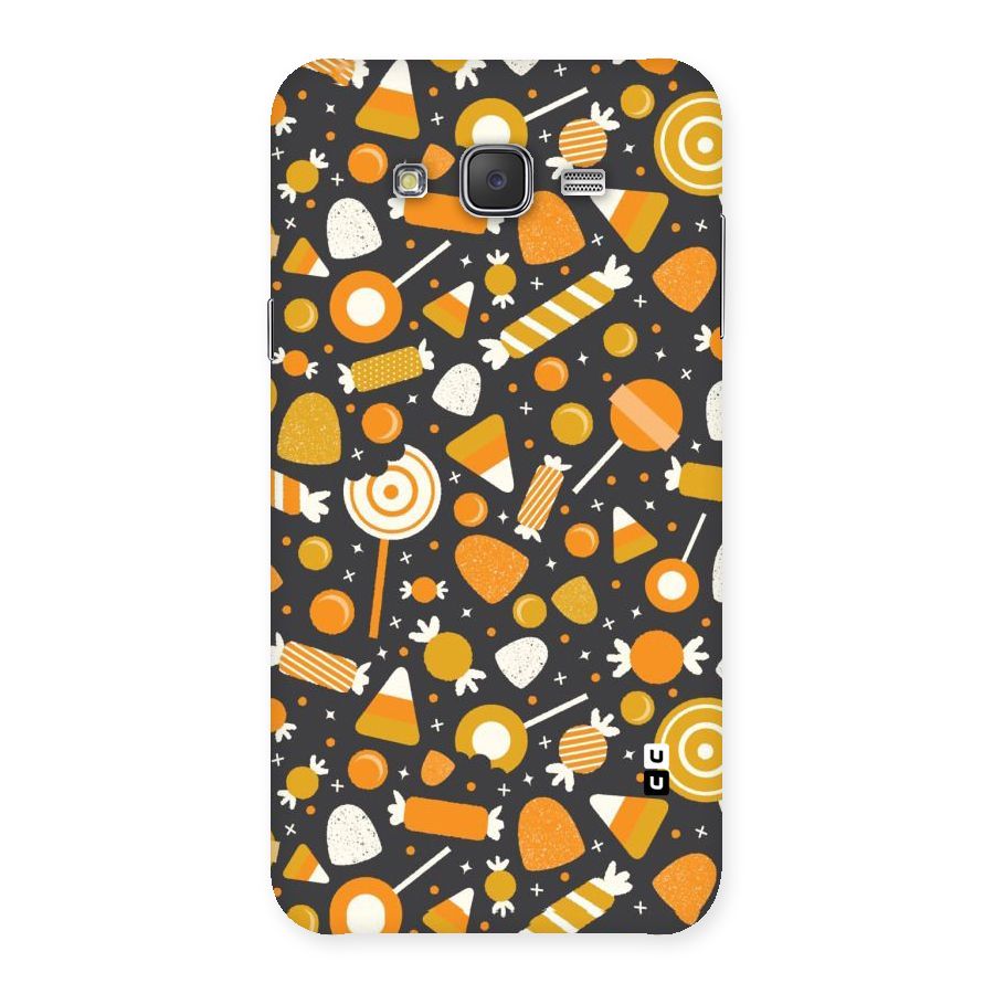 Candies Pattern Back Case for Galaxy J7
