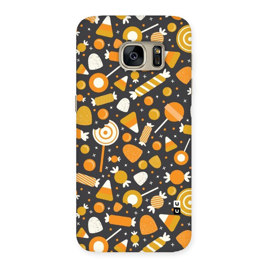 Candies Pattern Back Case for Galaxy S7