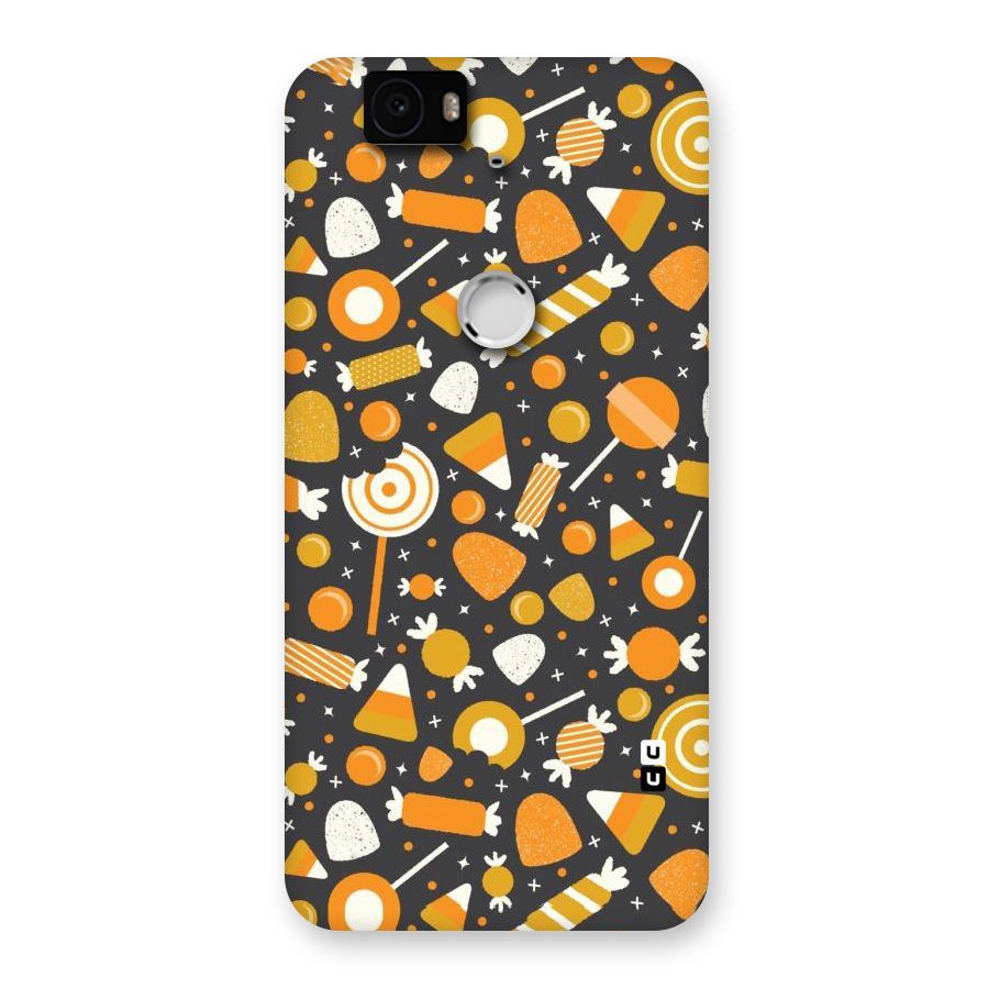 Candies Pattern Back Case for Google Nexus-6P