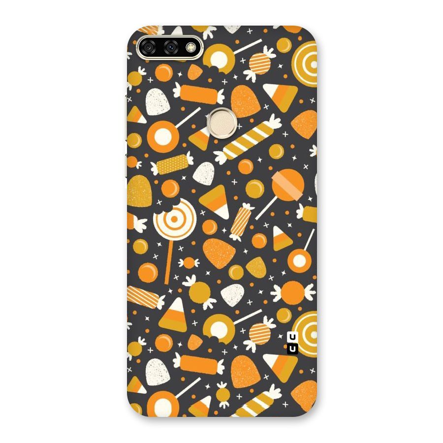 Candies Pattern Back Case for Honor 7A