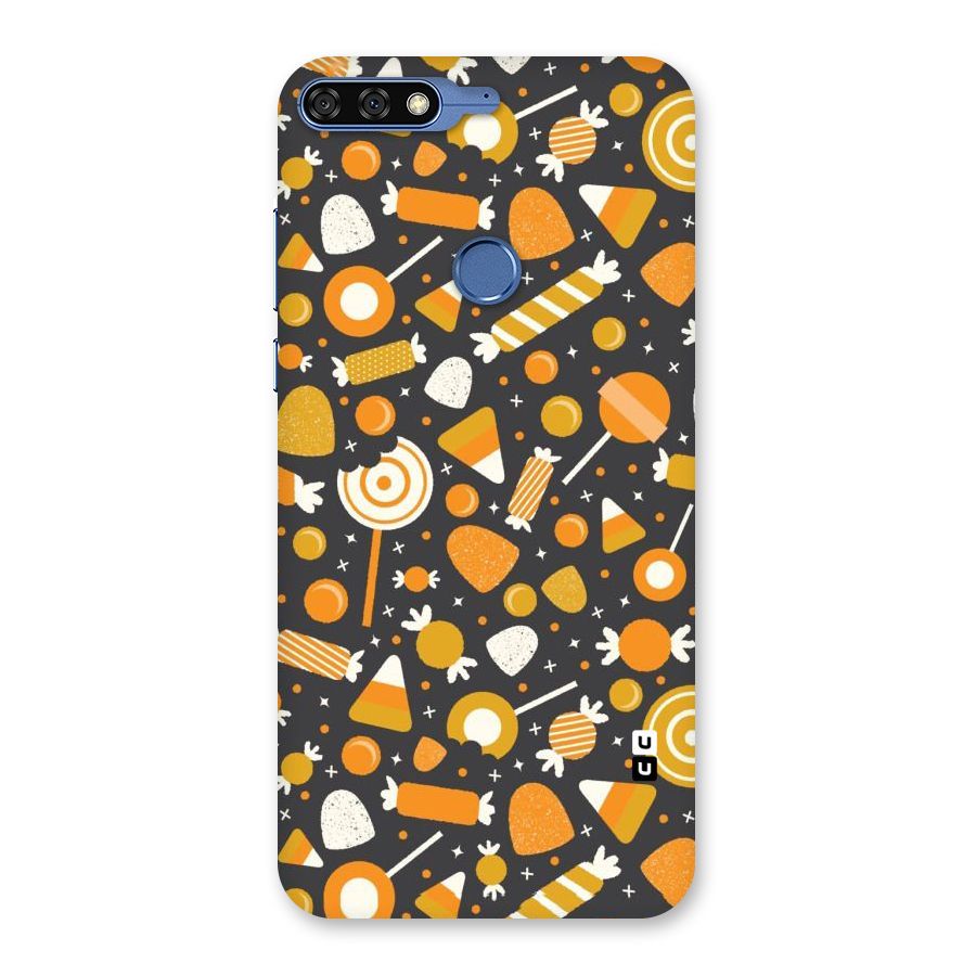 Candies Pattern Back Case for Honor 7C