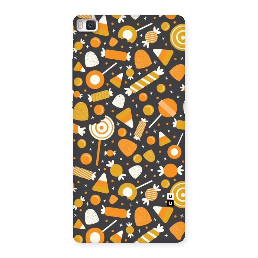 Candies Pattern Back Case for Huawei P8