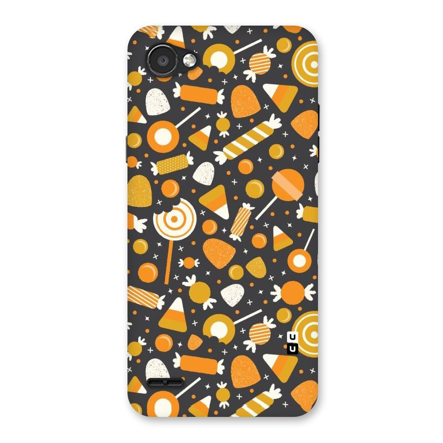 Candies Pattern Back Case for LG Q6