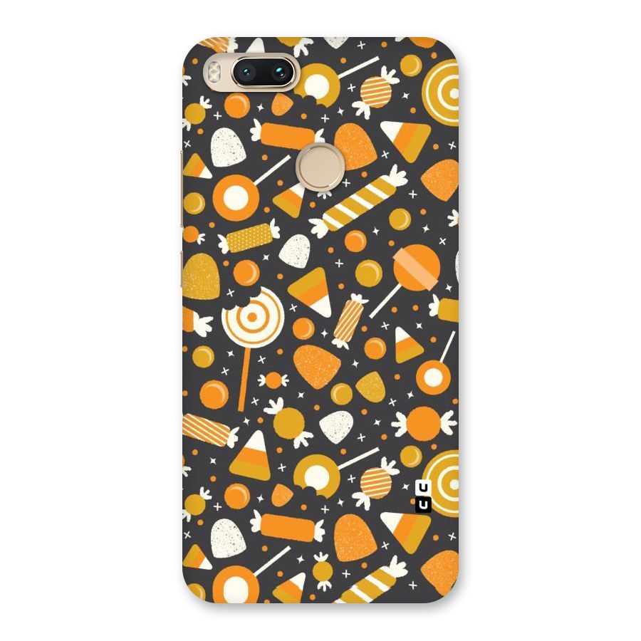 Candies Pattern Back Case for Mi A1